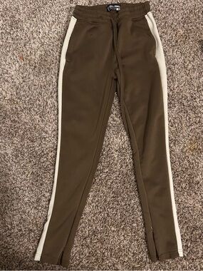 Dark Olive Track Pants